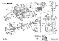 Bosch 0 603 286 942 PST 65 PAE Orbital Jigsaw 240 V / GB Spare Parts PST65PAE